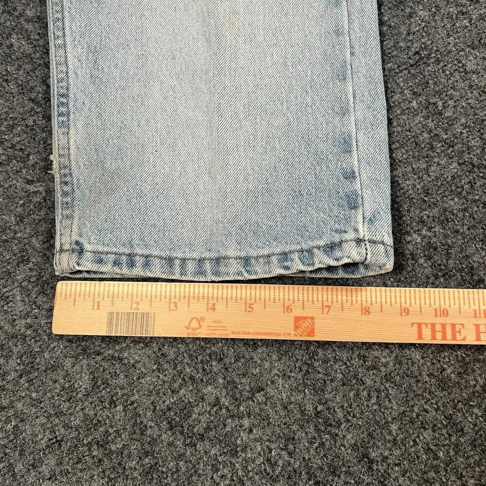 VTG MADE IN USA Levis 569 Jeans Mens 33x30 Blue Loose Straight Light Wash Y2K
